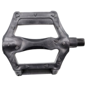 Pedal Bike City Plataforma Inglês 9/16 Nylon Preto