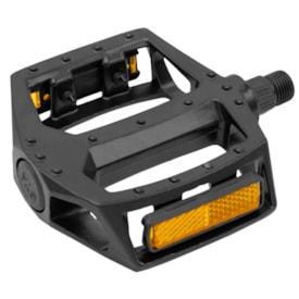 Pedal Bike GTA Plataforma Sueco 1/2 Preto Alumínio