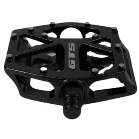 Pedal Bike GTS Plataforma Inglês 9/16 Preto Alumínio