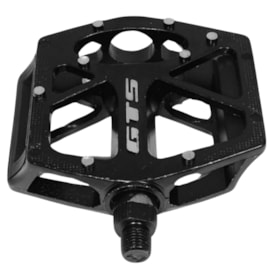 Pedal Bike GTS Plataforma Sueco 1/2 Preto Alumínio