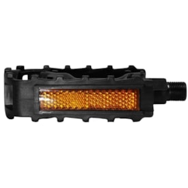 Pedal Bike Metal Cliclo MTB Sueco 1/2 Preto Nylon