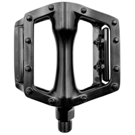 Pedal Bike Metalciclo Freestyle Inglês 9/16 Alumínio Preto