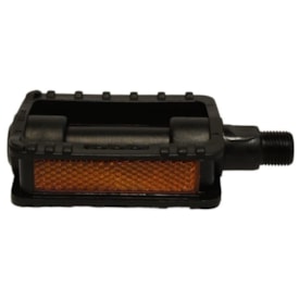 Pedal Bike Metalciclo Inglês 9/16 Preto Nylon