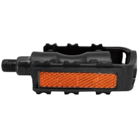 Pedal Bike Metalciclo MTB Inglês 9 /16 Nylon Preto