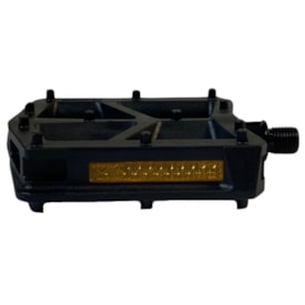 Pedal Bike Metalciclo Plataforma Sueco 1/2 Preto Nylon