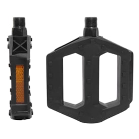 Pedal Bike Nitrus MX-P668 Inglês 9/16 Preto Nylon