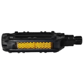 Pedal Bike Paco Plataforma Inglês 9/16 Preto Nylon