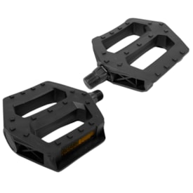 Pedal Nylon Importado Inglês 9/16 Nylon Preto