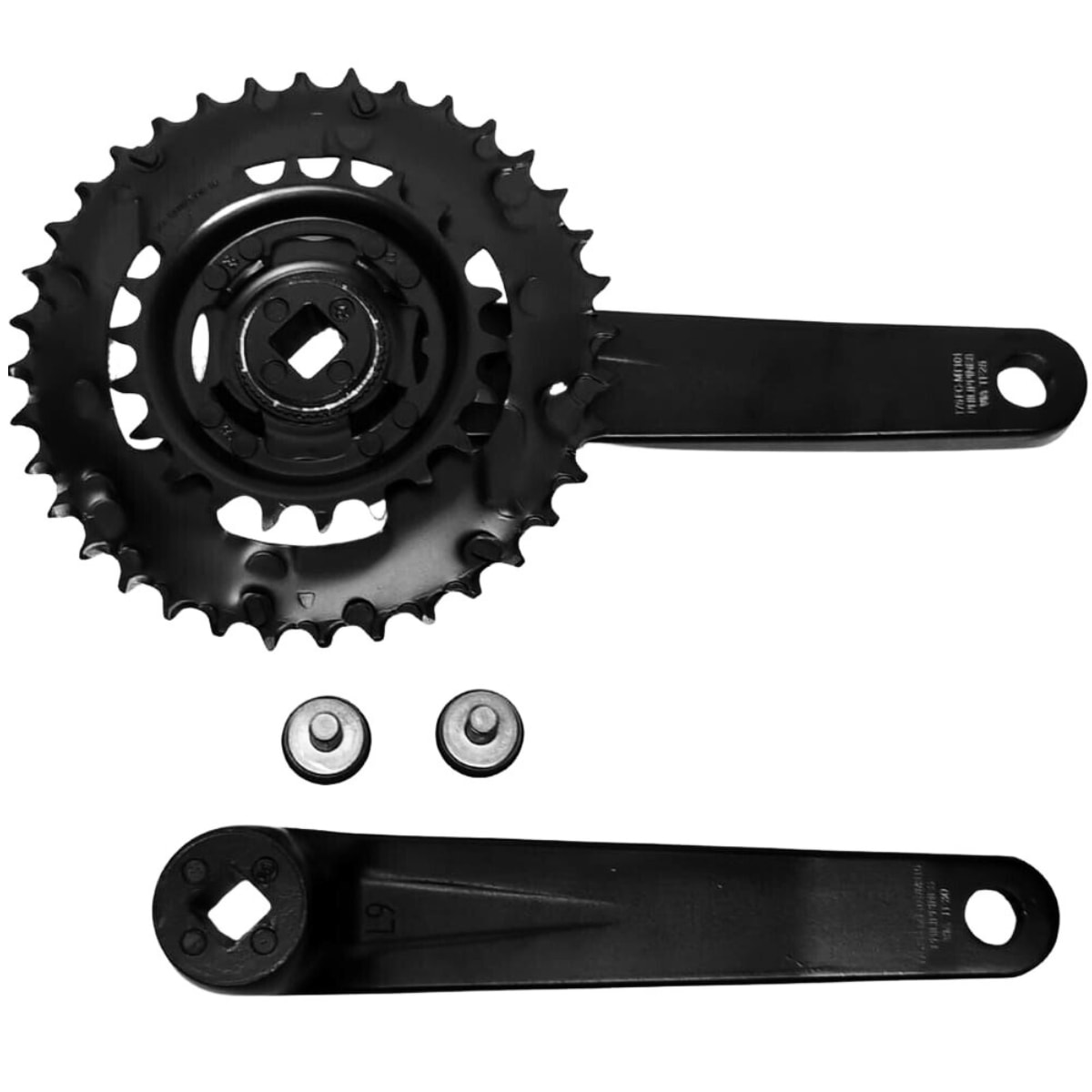 Pedivela Bicicleta Shimano Altus FC MT101 22-36 175mm