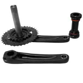 Pedivela Bicicleta Shimano Altus FC MT210 22-36 Integrado 175mm