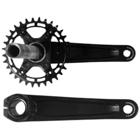 Pedivela Bicicleta Shimano Deore FC MT510 32D 175mm Sem movimento Central