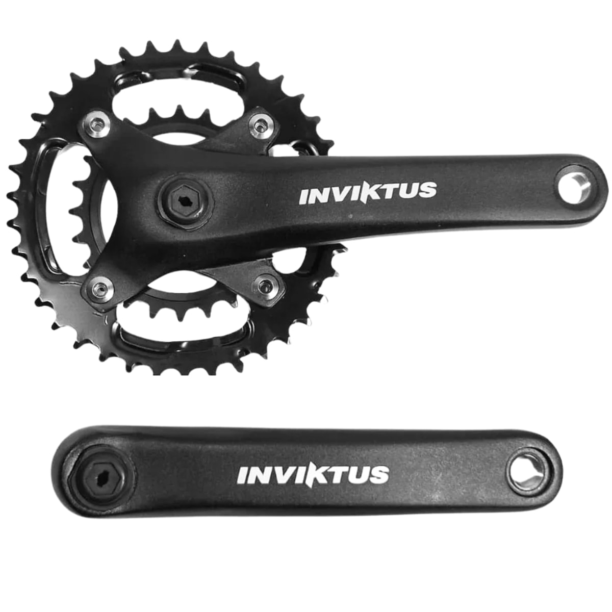 Pedivela Duplo Inviktus 24-38 Dentes 170mm
