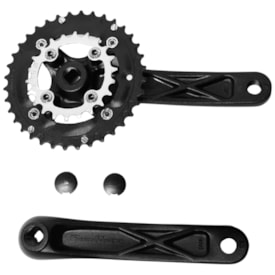 Pedivela Duplo Sunrace M926 22-36 Dentes 175mm