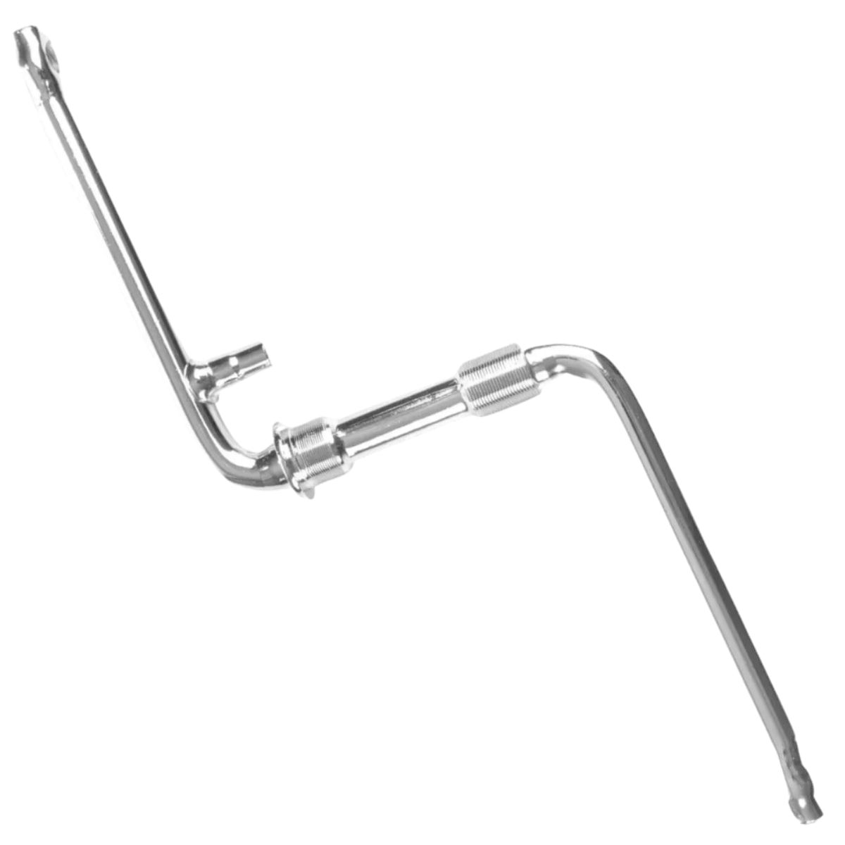 Pedivela Monobloco Logan 165mm Cromado