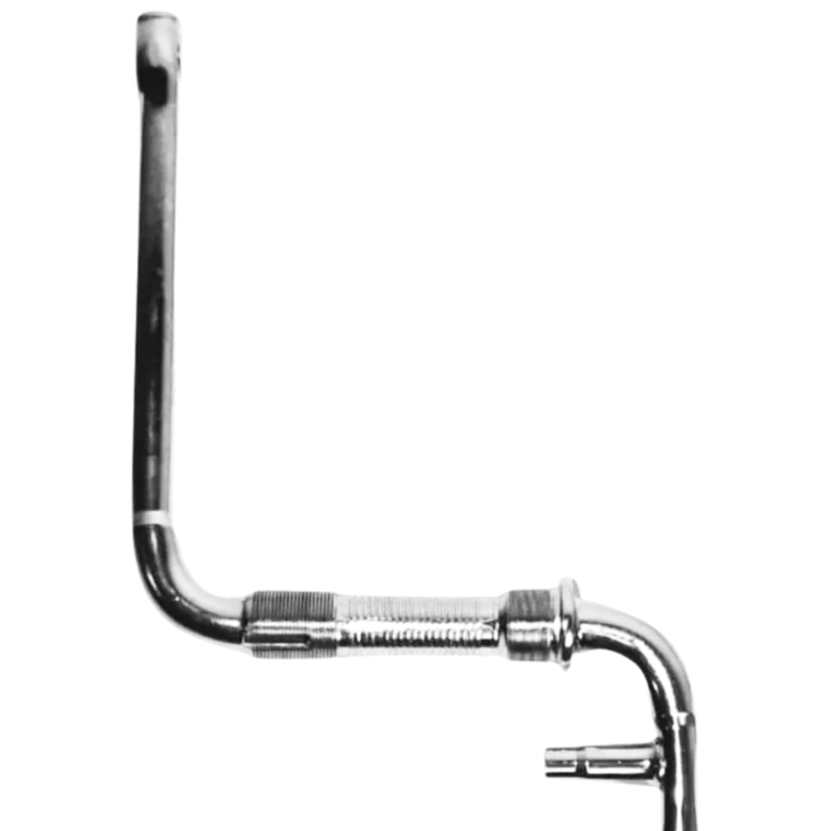 Pedivela Monobloco Royalciclo 165mm Cromado