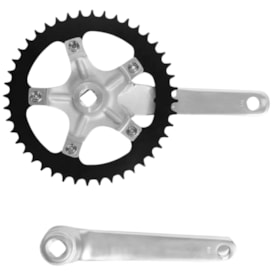 Pedivela Single Inviktus 44 Dentes 170mm Polido