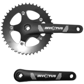 Pedivela Single Inviktus 44 Dentes 170mm Preto