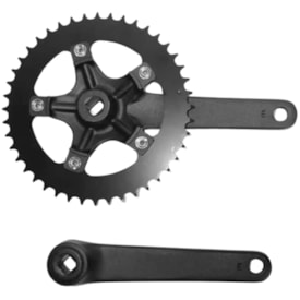 Pedivela Single Inviktus 44 Dentes 170mm Preto