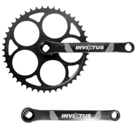 Pedivela Single Inviktus 46 Dentes 170mm Preto