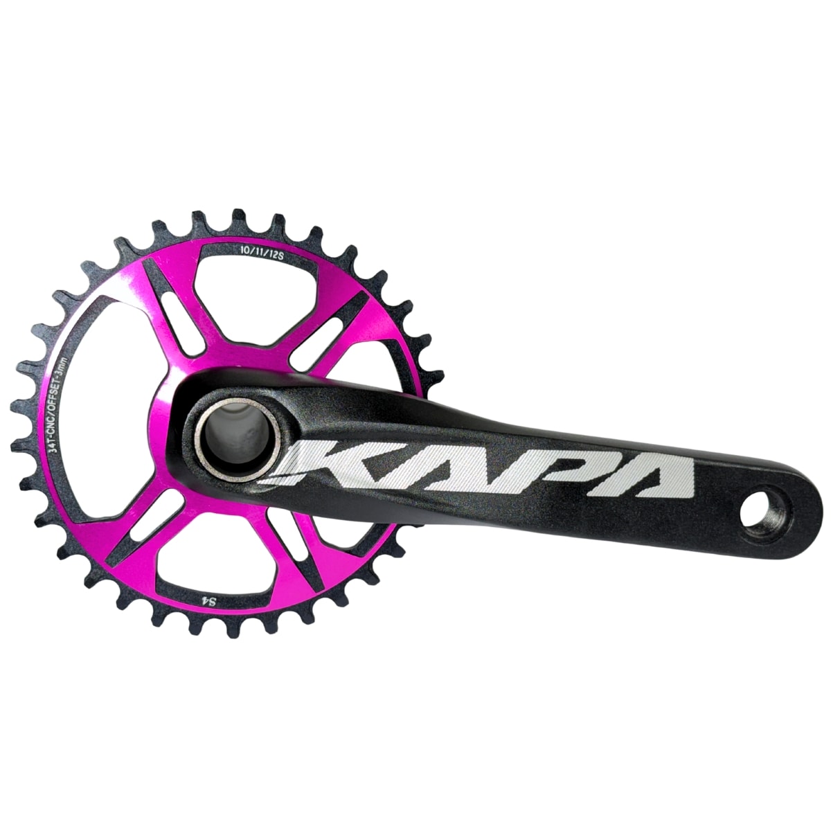 Pedivela Single Kapa 34D Alumínio Com Movimento Centro Integrado