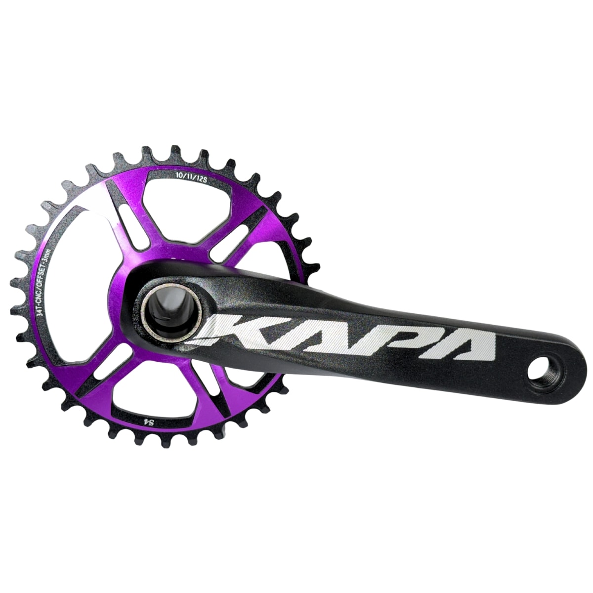 Pedivela Single Kapa 34D Alumínio Com Movimento Centro Integrado