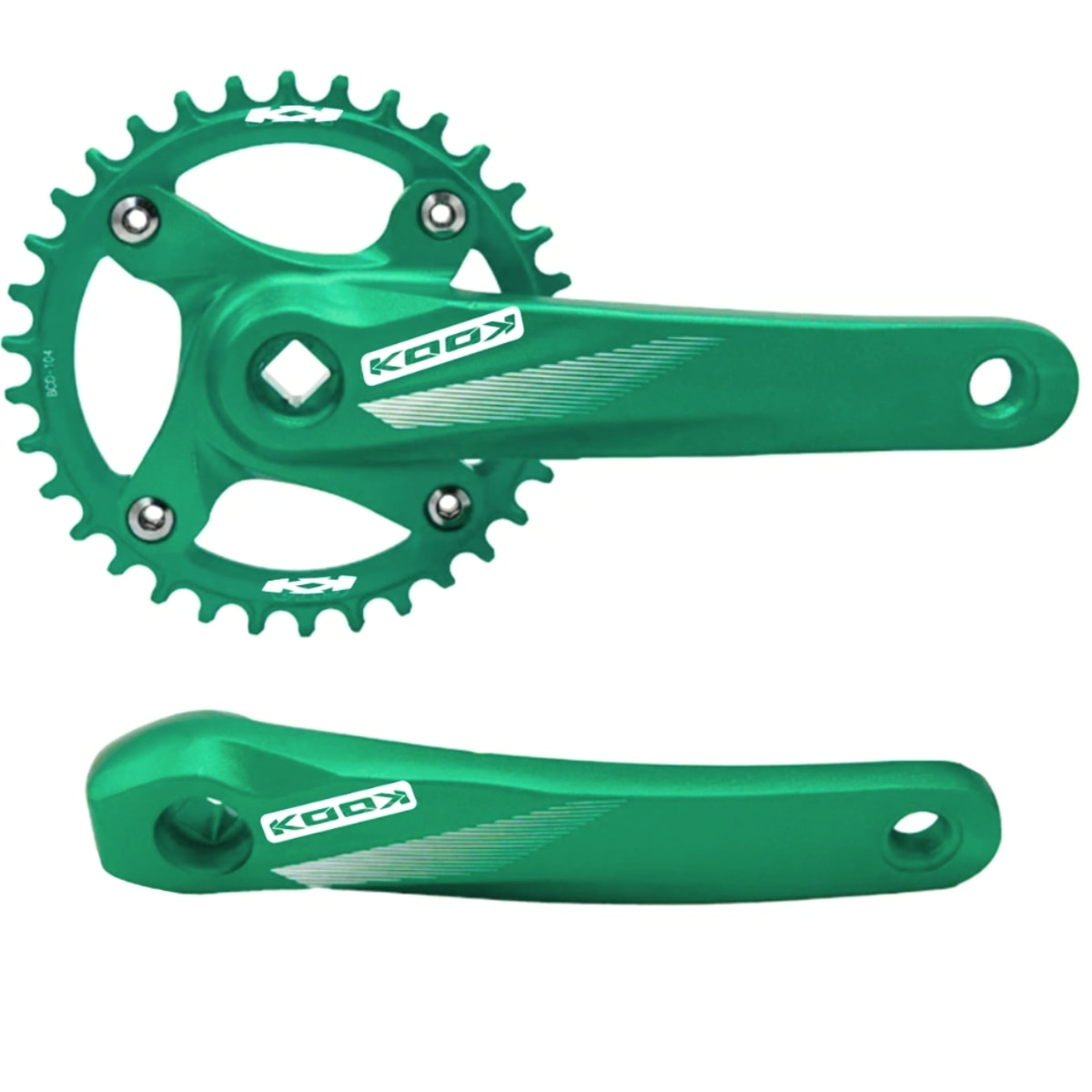 Pedivela Single Kook Roxo 34 Dentes 170mm