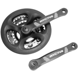 Pedivela Triplo Inviktus 24-34-42 Dentes 170mm