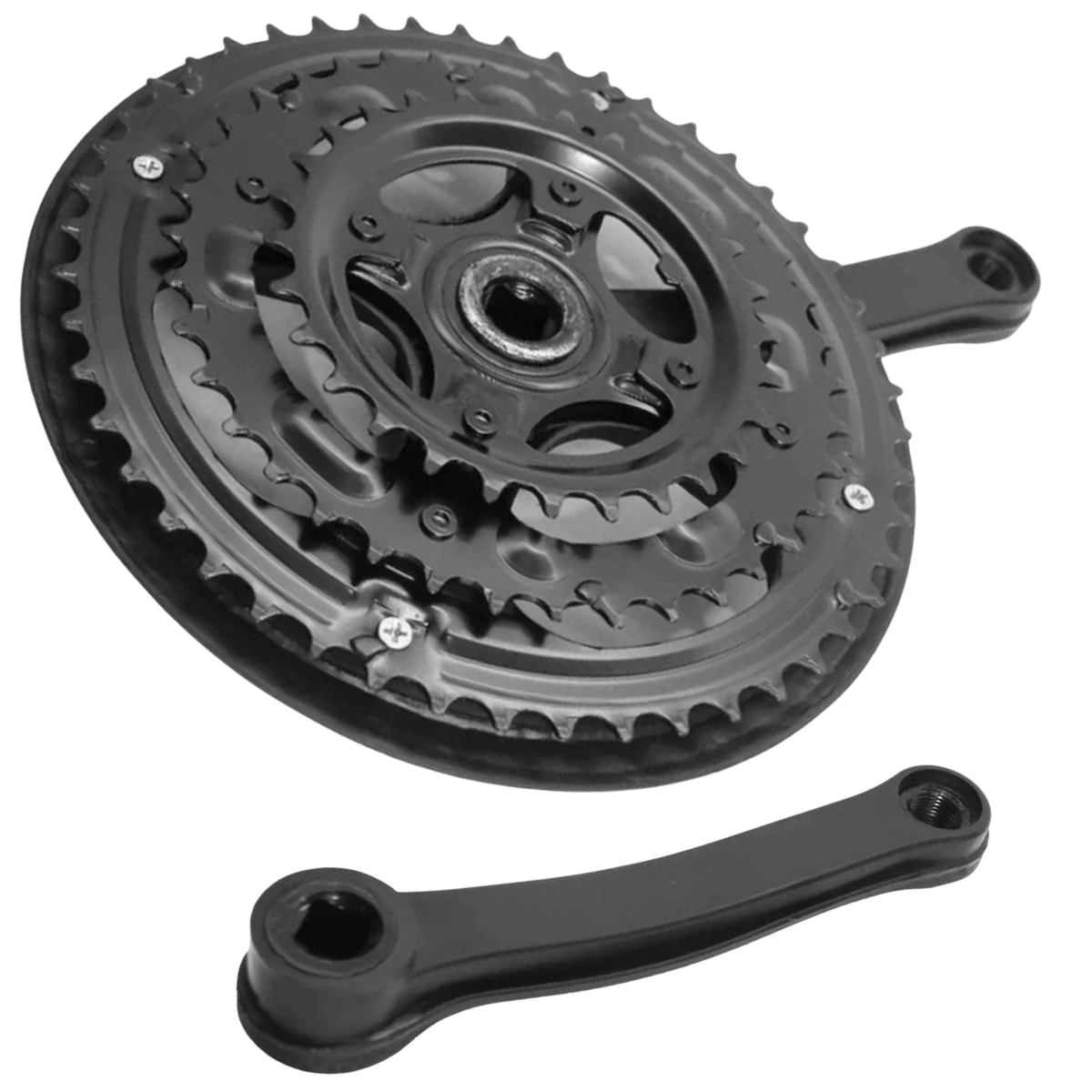 Pedivela Triplo Inviktus 24-34-42 Dentes 170mm