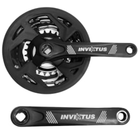 Pedivela Triplo Inviktus PC-28 24-34-42 Dentes 170mm