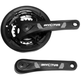 Pedivela Triplo Inviktus PC-35 24-34-42 Dentes 175mm