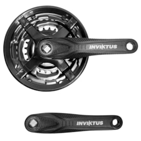 Pedivela Triplo Inviktus PC-39 24-34-42 Dentes 170mm
