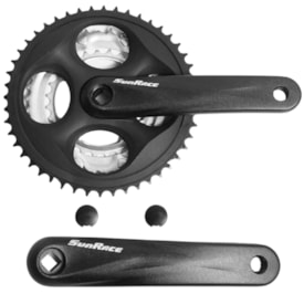 Pedivela Triplo Sunrace M300 28-38-48 Dentes 170mm