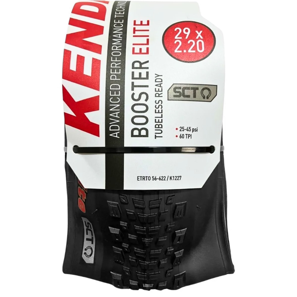 Pneu 29x2.20 Kenda Booster K1227 SCT Faixa Marrom