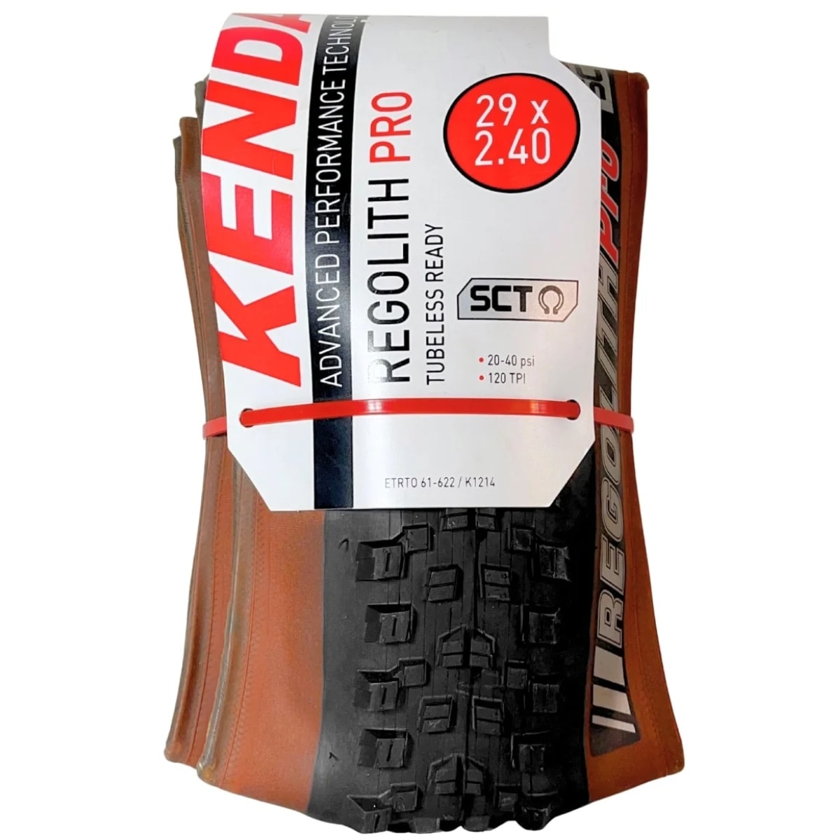 Pneu 29x2.20 Kenda Booster Sport K1227 Faixa Marrom