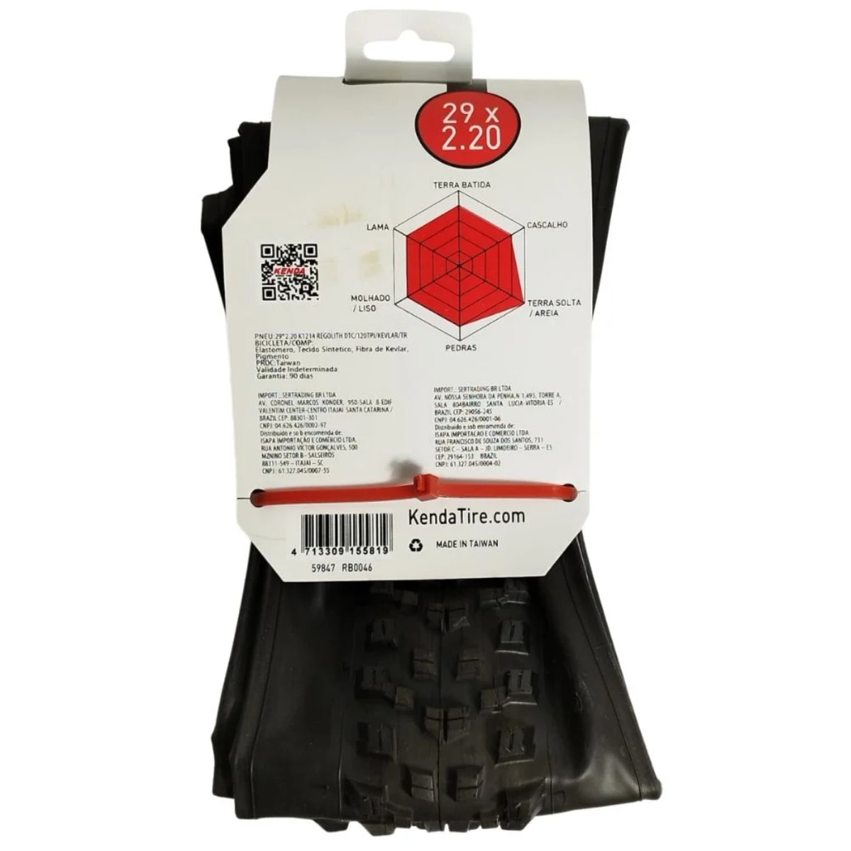 Pneu 29x2.40 Kenda Regolith SCT K1214