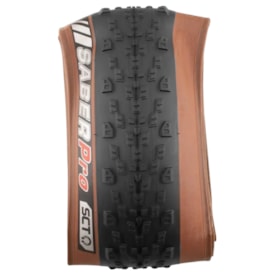 Pneu 29x2.40 Kenda Saber Pro SCT K1174 Kevlar Preto Com Faixa Marrom