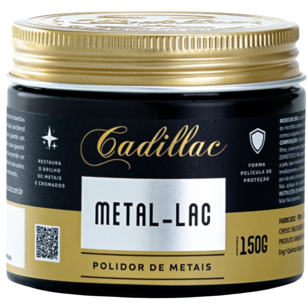 Polidor de Metais Cadillac Metal-Lac 150g