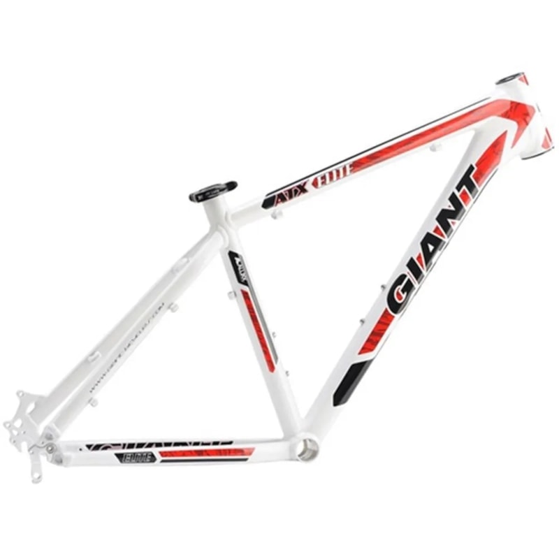 Quadro 26 MTB Alum. Giant ATX Elite Tam. 19 Branco e Vermelho