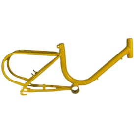 Quadro de Bicicleta Aro 16 Gilmex Berlineta Amarelo Com Kit