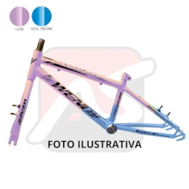 Quadro de Bicicleta Aro 16 MTB Wendy Rebaixado Com Garfo