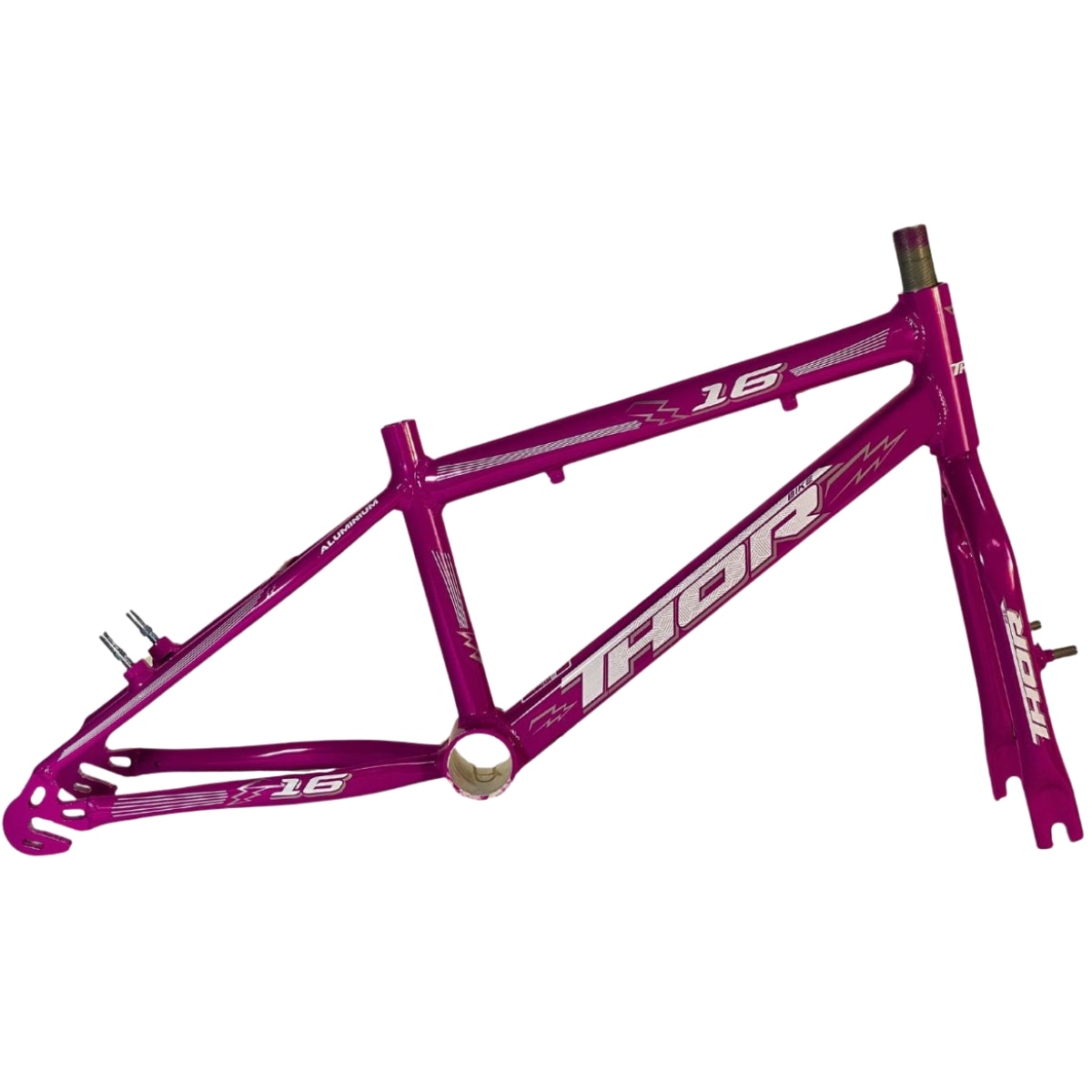 Quadro de Bicicleta Aro 16 Thor Rebaixado Com Garfo