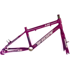 Quadro de Bicicleta Aro 16 Thor Rebaixado Com Garfo