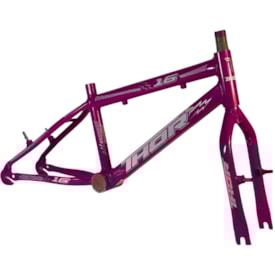 Quadro de Bicicleta Aro 16 Thor Rebaixado Com Garfo