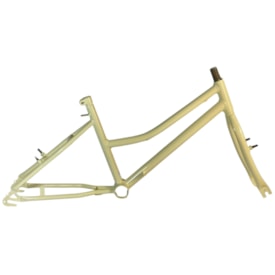 Quadro de Bicicleta Aro 20 Samy Holiday Com Garfo