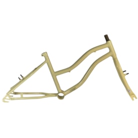 Quadro de Bicicleta Aro 20 Samy Jade Com Garfo