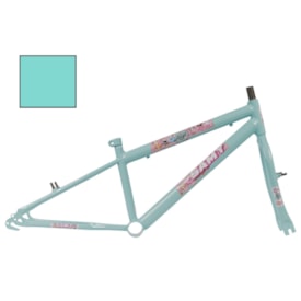 Quadro de Bicicleta Aro 20 Samy Rebaixado Angel