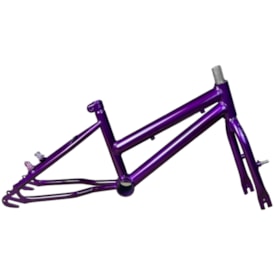 Quadro de Bicicleta Aro 20 Samy Stargirl Com Garfo