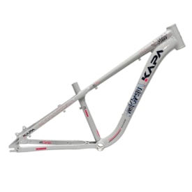 Quadro de Bicicleta Aro 26 Kapa Mil Grau Freeride