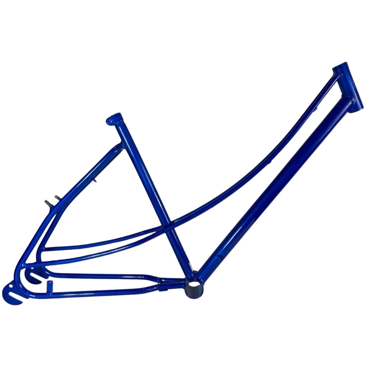 Quadro de Bicicleta Aro 26 Samy Milla Azul Hunter Com Garfo