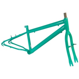 Quadro de Bicicleta Aro 26 Samy Spark Rebaixado Com Garfo